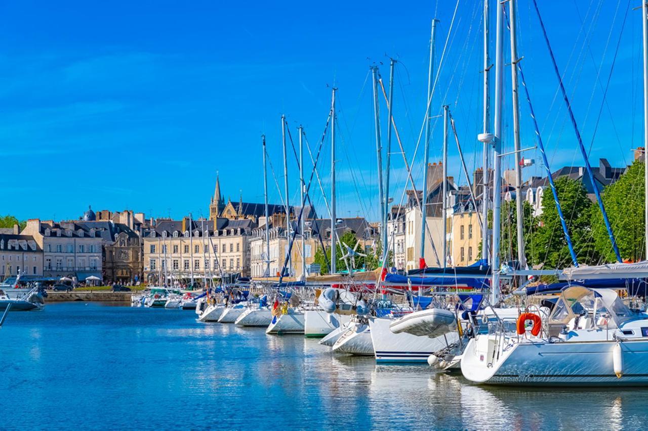 Studio Tout Confort Avec Vue Cathedrale A St Patern Vannes-Centre Lägenhet Exteriör bild
